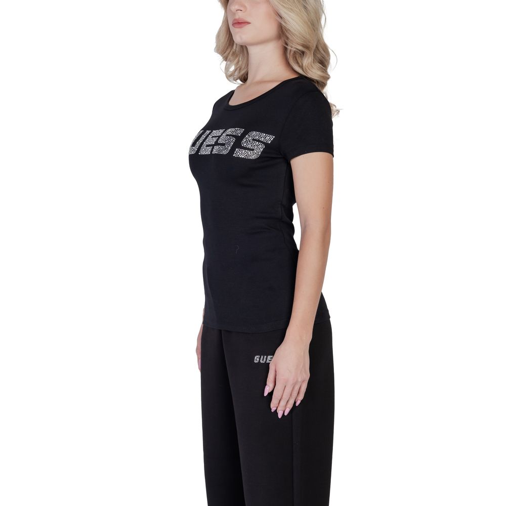 Бавовняні топи та футболка Guess Active Black