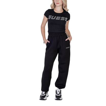 Бавовняні топи та футболка Guess Active Black