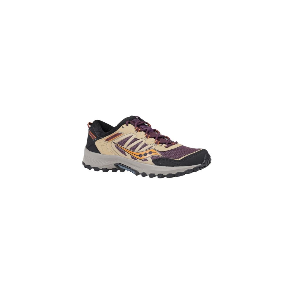 Фіолетові шкіряні кросівки з нубуку Saucony