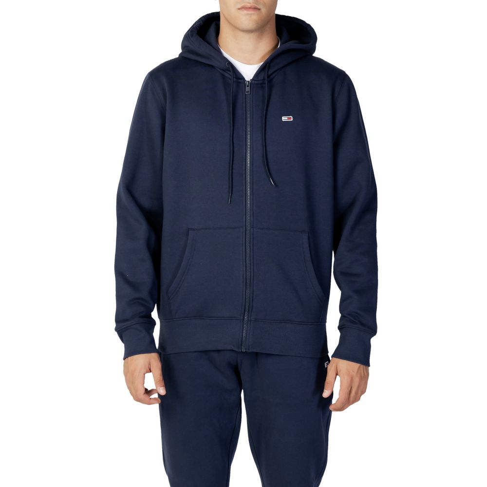 Синій бавовняний светр Tommy Hilfiger Jeans