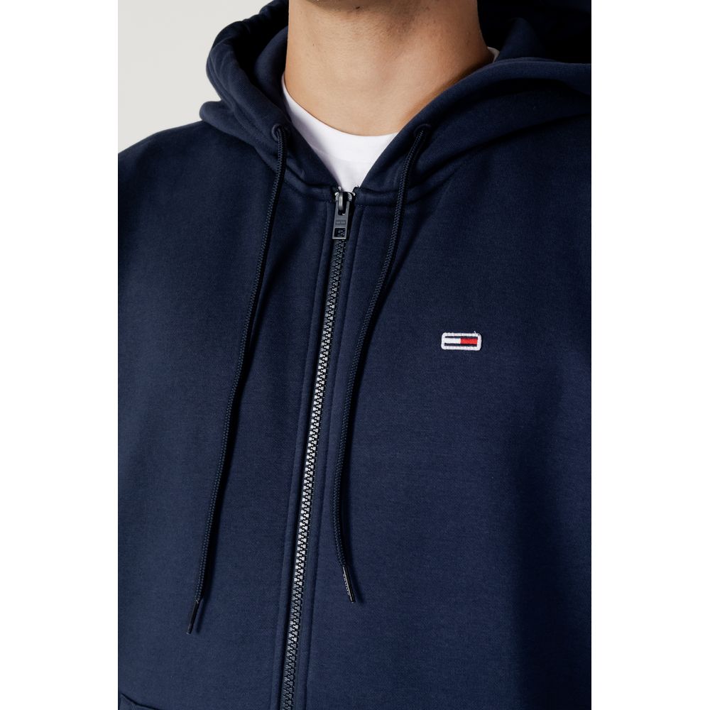 Синій бавовняний светр Tommy Hilfiger Jeans