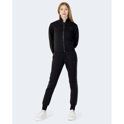 Чорний віскозний светр Guess Active