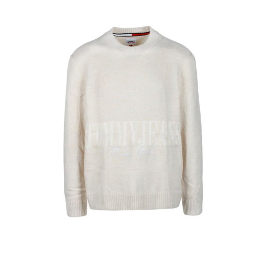 Бежевий акриловий светр Tommy Hilfiger Jeans