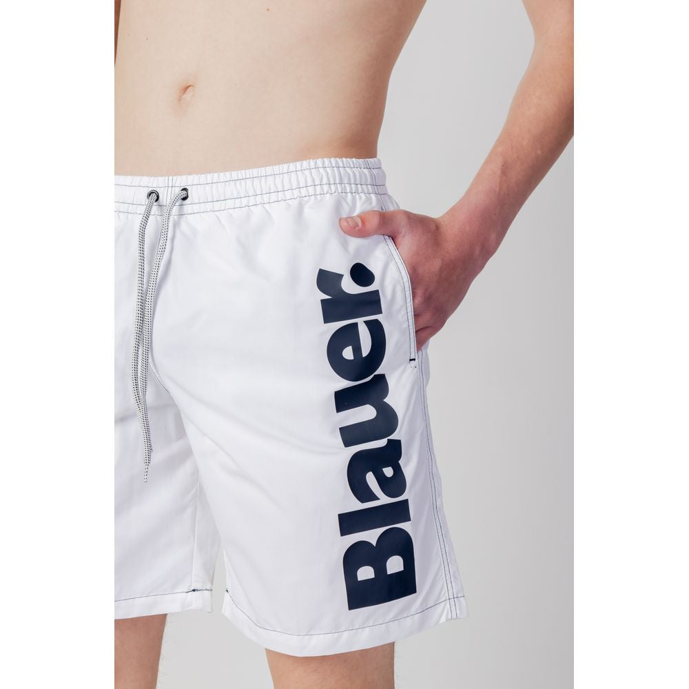 Білий поліестеровий купальник Blauer