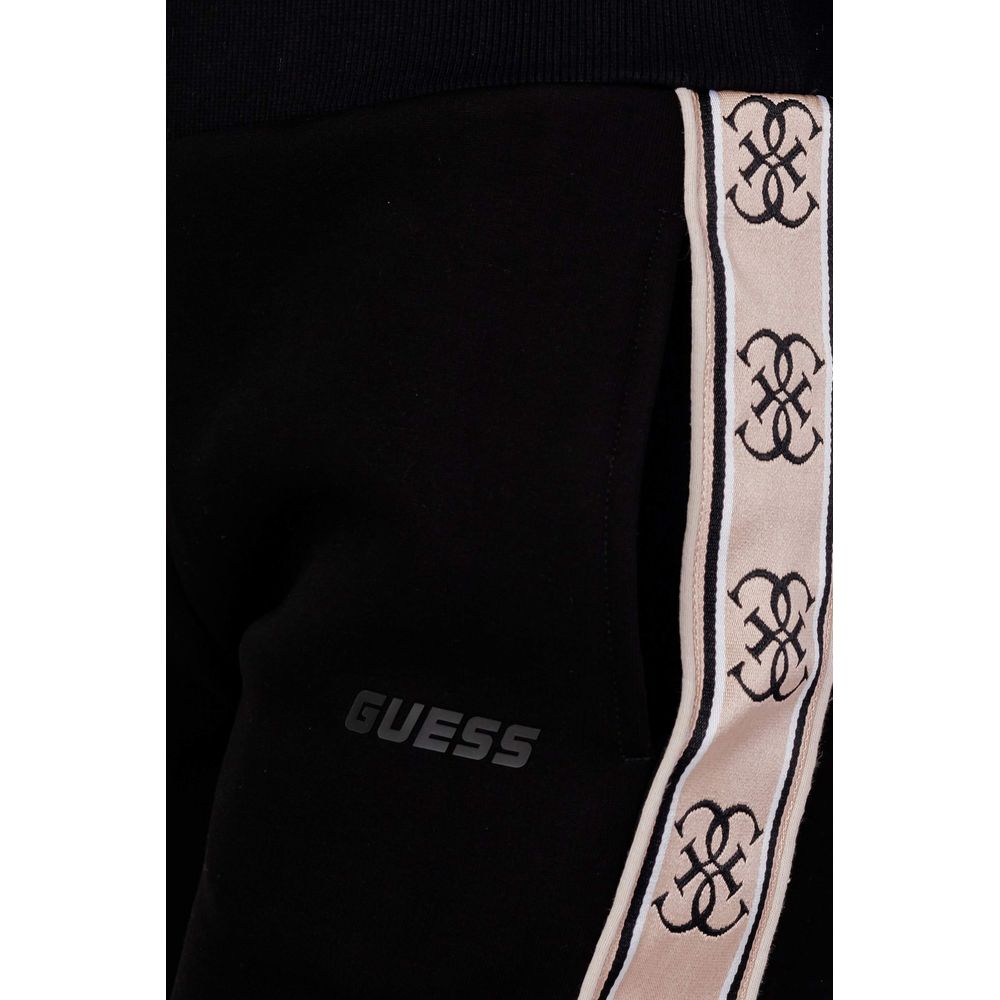 Чорні бавовняні джинси та штани Guess Active