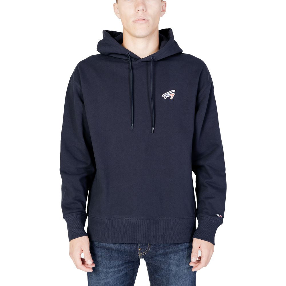 Синій бавовняний светр Tommy Hilfiger Jeans