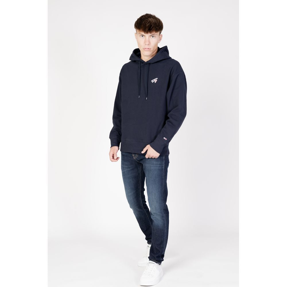 Синій бавовняний светр Tommy Hilfiger Jeans