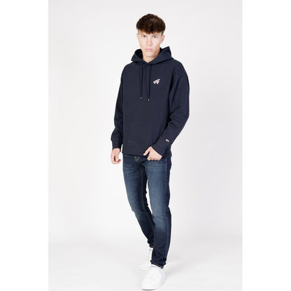 Синій бавовняний светр Tommy Hilfiger Jeans