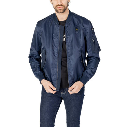 Синя поліамідова куртка Blauer