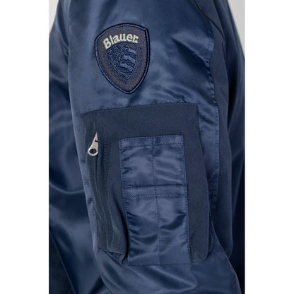 Синя поліамідова куртка Blauer