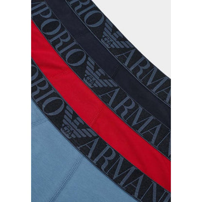 Нижня білизна Emporio Armani Синя бавовняна білизна
