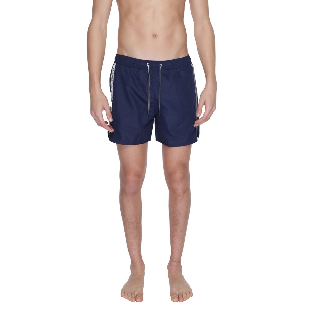 Emporio Armani Underwear Сині купальники з поліестеру