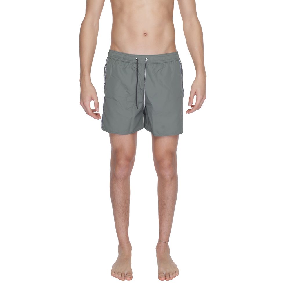 Emporio Armani Underwear Зелені купальники з поліестеру