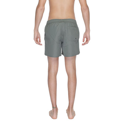 Emporio Armani Underwear Зелені купальники з поліестеру