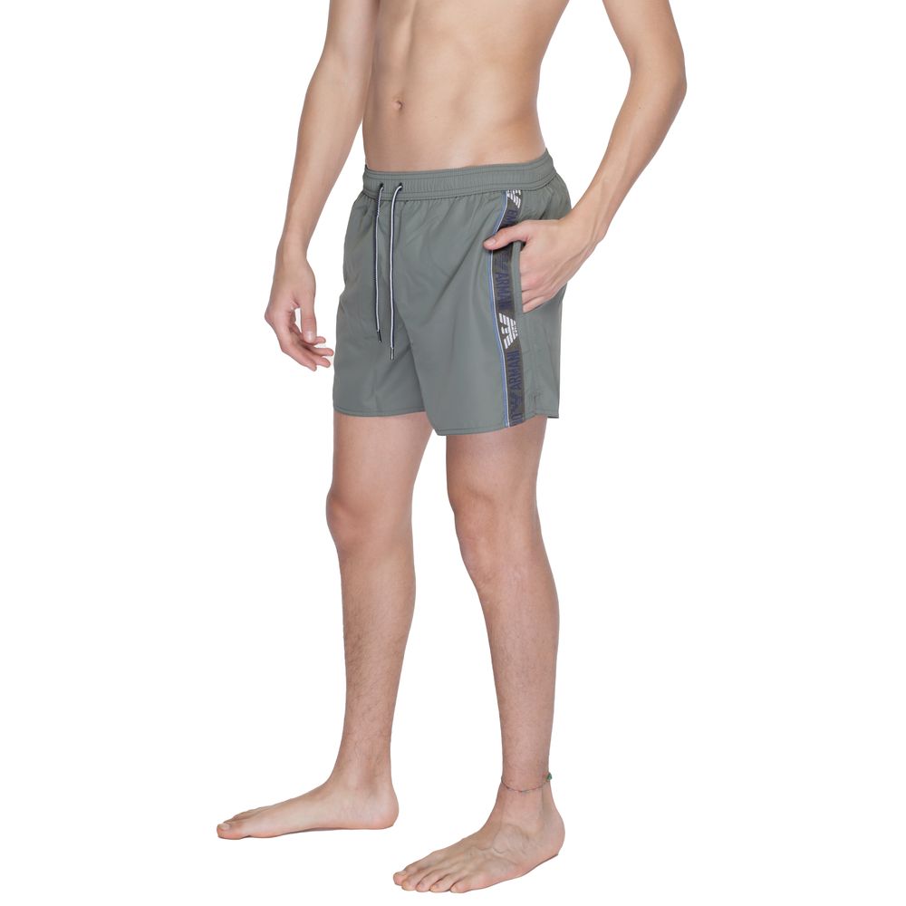 Emporio Armani Underwear Зелені купальники з поліестеру