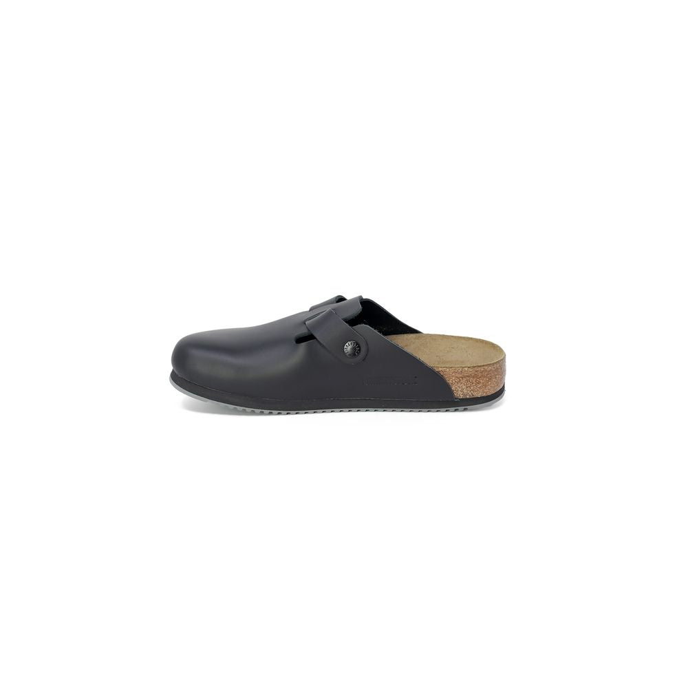 Чорні шкіряні сандалі Birkenstock