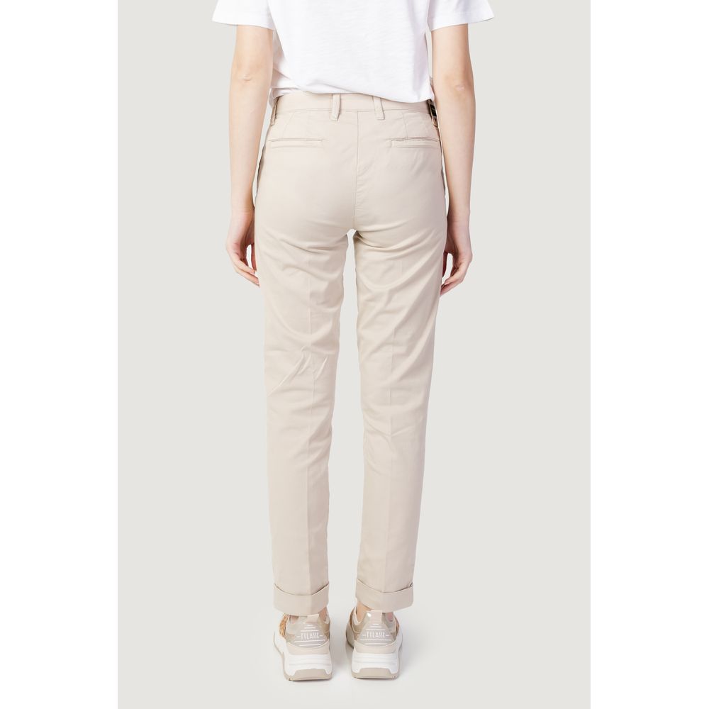 Бавовняні джинси та штани Blauer Beige