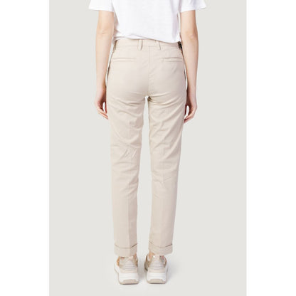 Бавовняні джинси та штани Blauer Beige