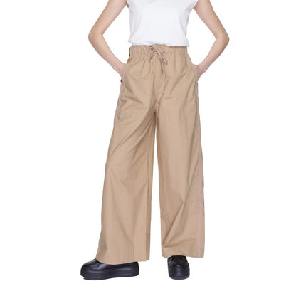 Бавовняні джинси та штани Blauer Beige