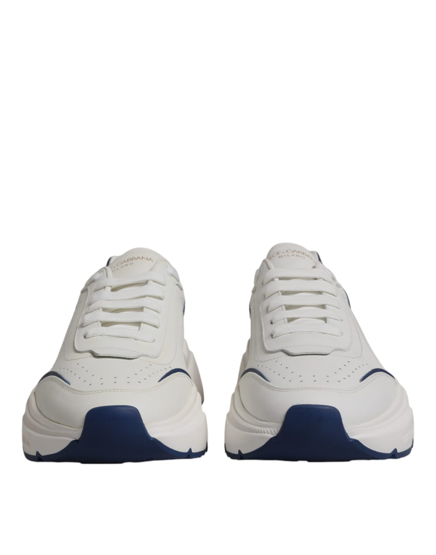 Шкіряні кросівки Dolce &amp; Gabbana White Blue DAYMASTER