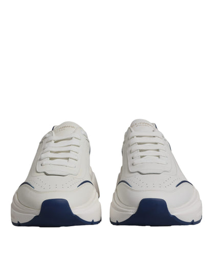 Шкіряні кросівки Dolce &amp; Gabbana White Blue DAYMASTER