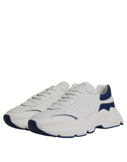Шкіряні кросівки Dolce &amp; Gabbana White Blue DAYMASTER