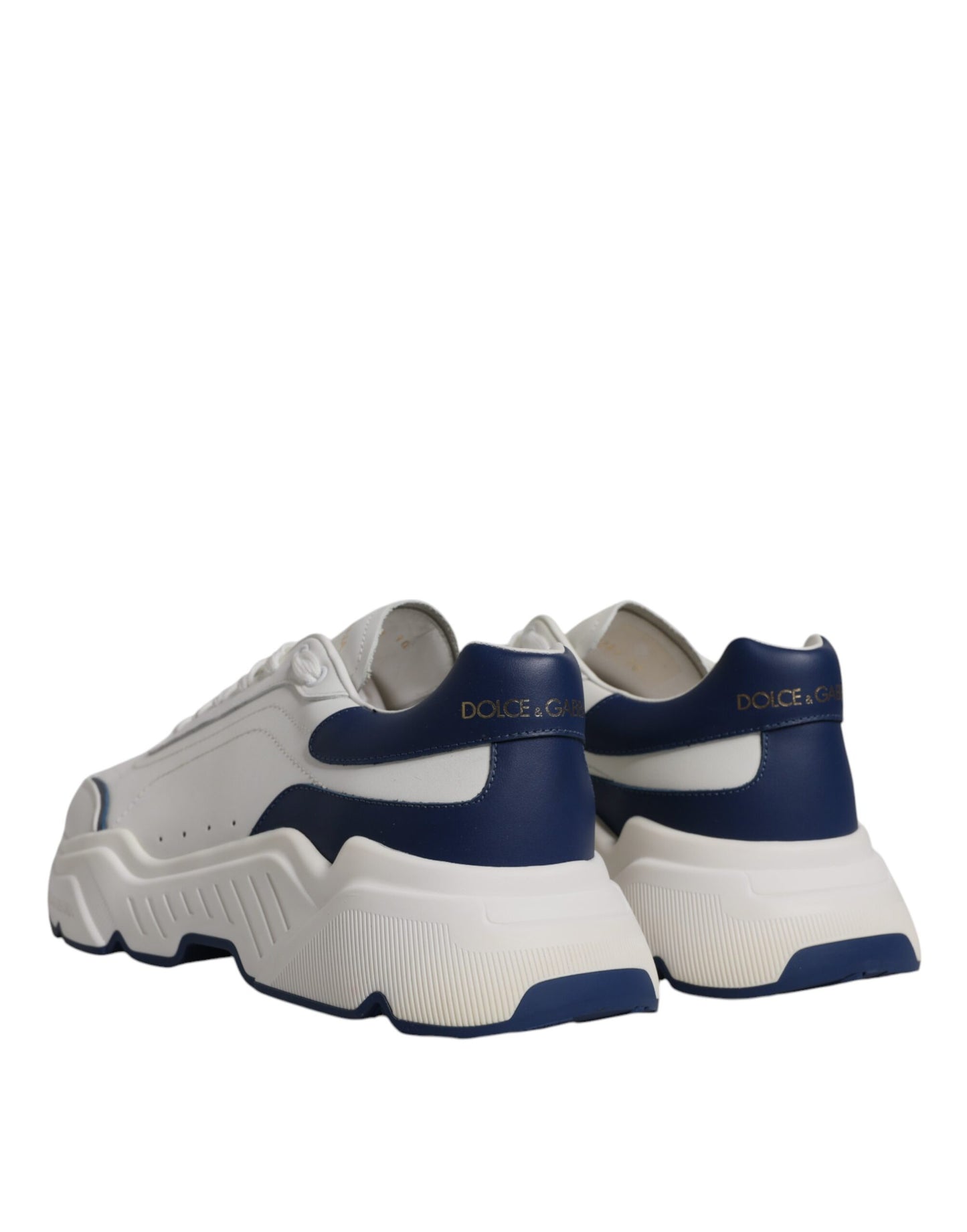 Шкіряні кросівки Dolce &amp; Gabbana White Blue DAYMASTER