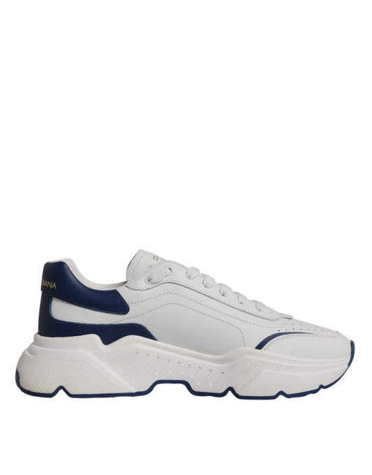 Шкіряні кросівки Dolce &amp; Gabbana White Blue DAYMASTER