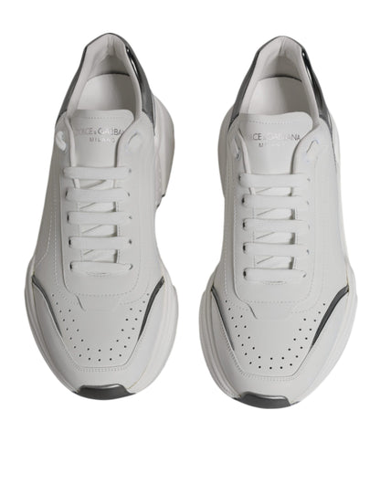 Шкіряні кросівки Dolce &amp; Gabbana White Silver DAYMASTER