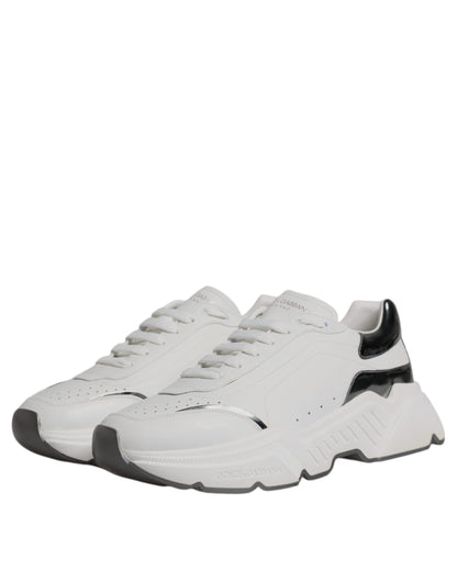 Шкіряні кросівки Dolce &amp; Gabbana White Silver DAYMASTER