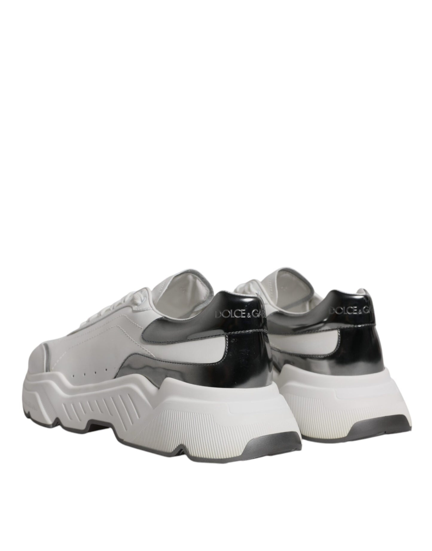 Шкіряні кросівки Dolce &amp; Gabbana White Silver DAYMASTER