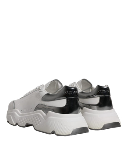 Шкіряні кросівки Dolce &amp; Gabbana White Silver DAYMASTER