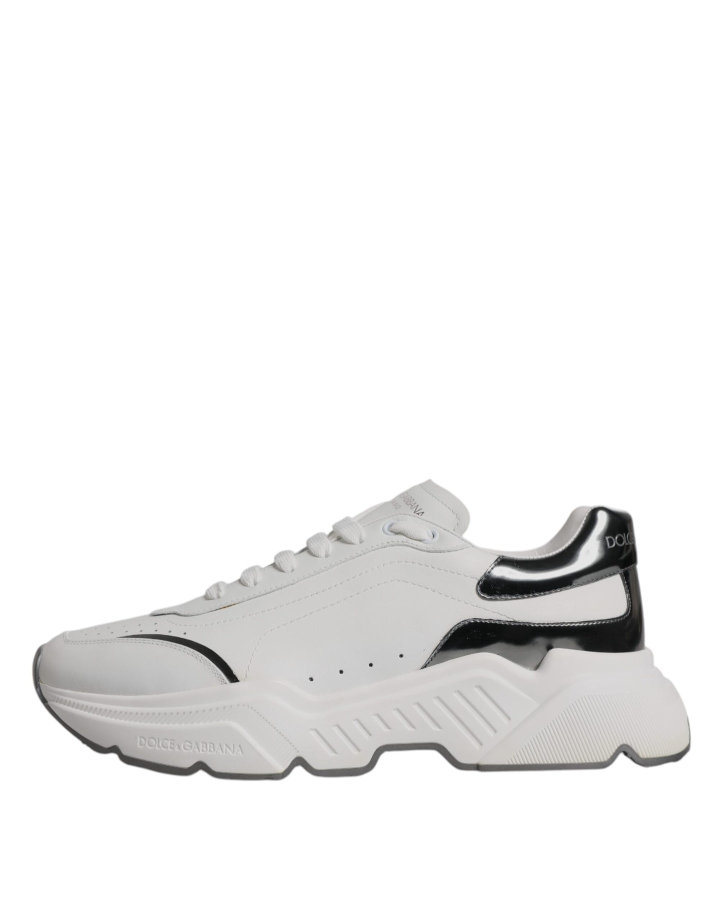 Шкіряні кросівки Dolce &amp; Gabbana White Silver DAYMASTER