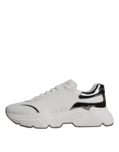 Шкіряні кросівки Dolce &amp; Gabbana White Silver DAYMASTER