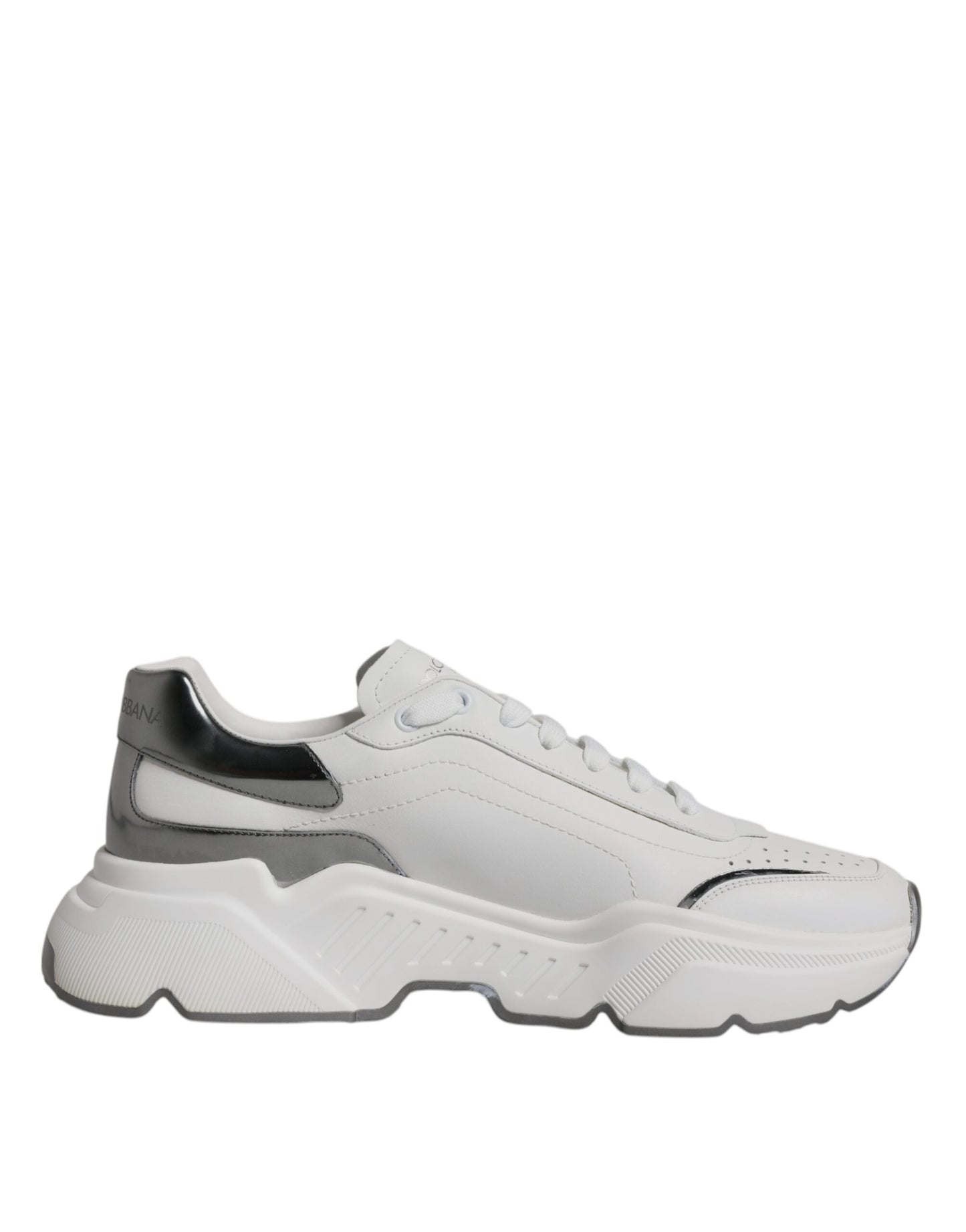 Шкіряні кросівки Dolce &amp; Gabbana White Silver DAYMASTER