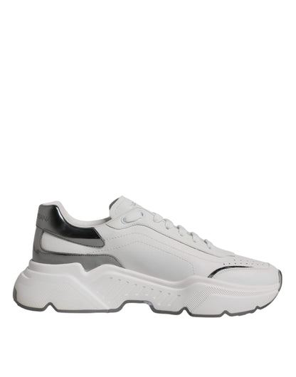 Шкіряні кросівки Dolce &amp; Gabbana White Silver DAYMASTER