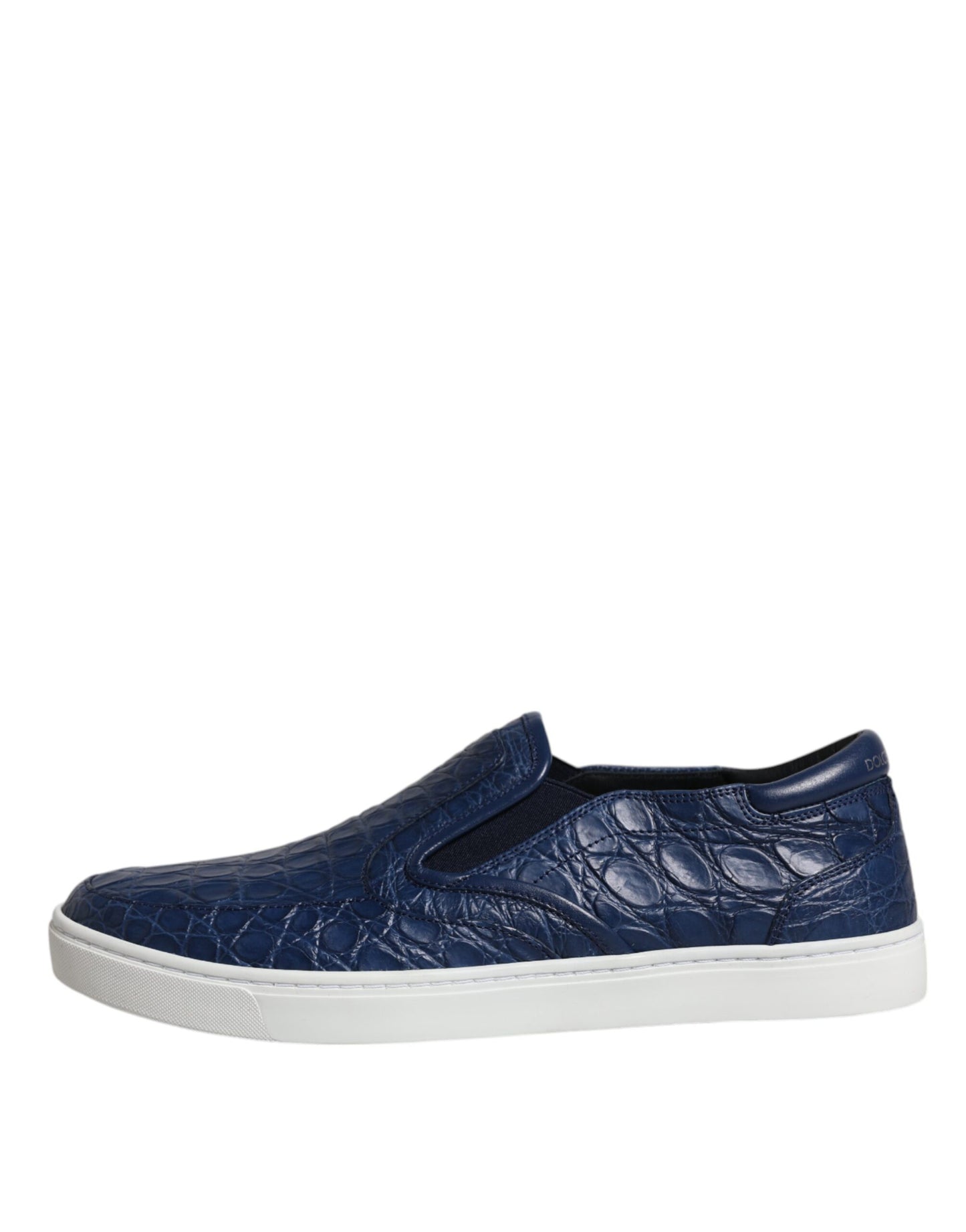 Чоловічі кросівки Dolce &amp; Gabbana Blue Croc Exotic Leather