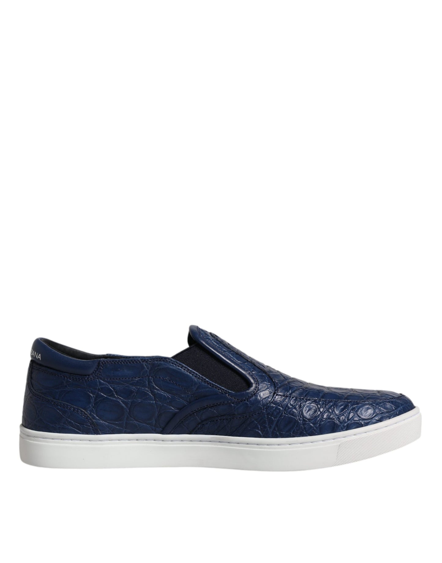 Чоловічі кросівки Dolce &amp; Gabbana Blue Croc Exotic Leather