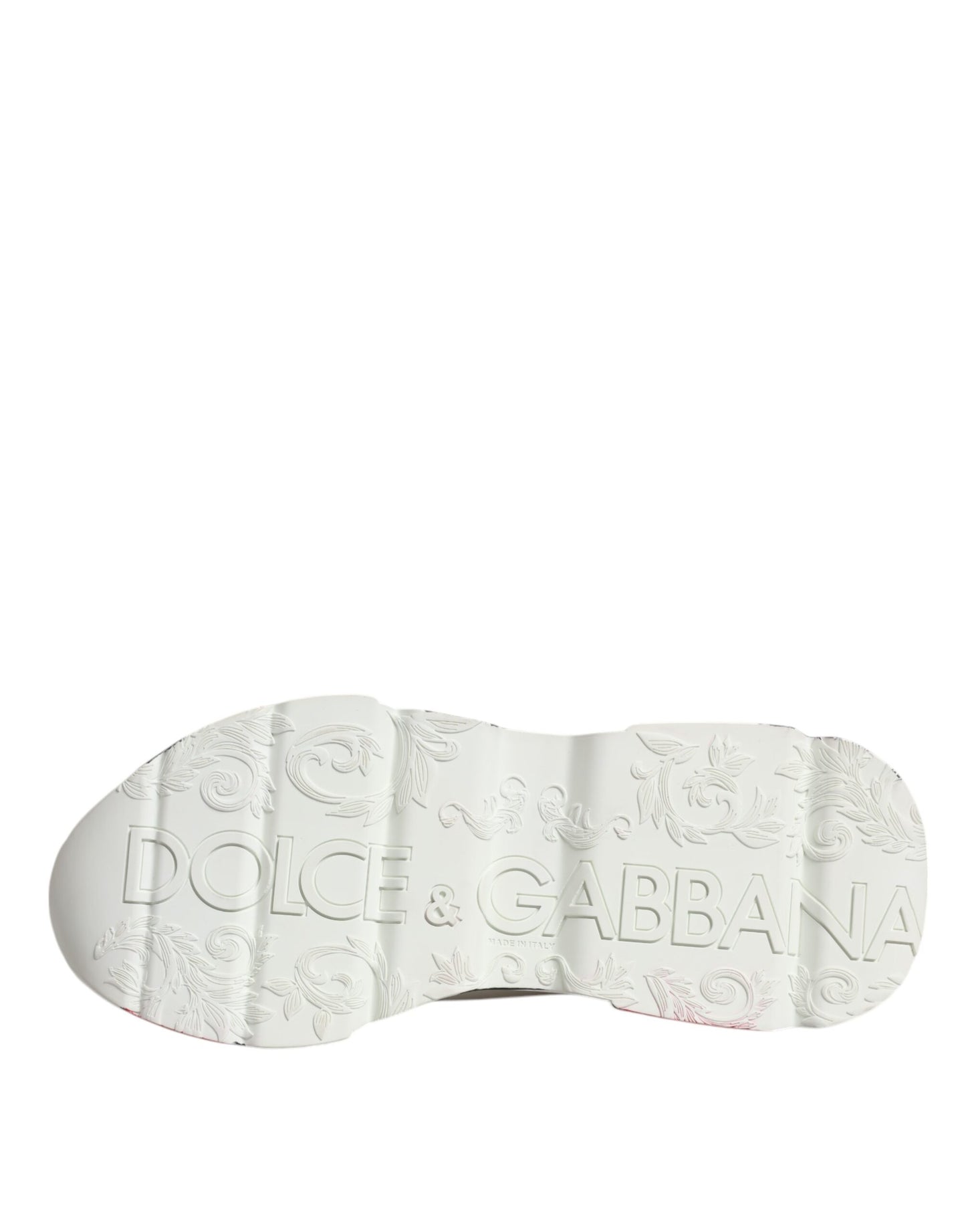 Кросівки Dolce &amp; Gabbana White Daymaster з ручним розписом