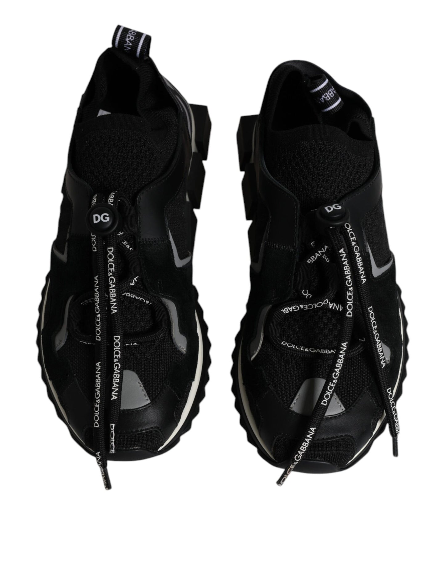 Чоловічі кросівки Dolce &amp; Gabbana Black White Logo Sorrento