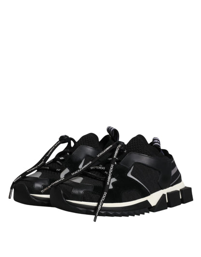 Чоловічі кросівки Dolce &amp; Gabbana Black White Logo Sorrento