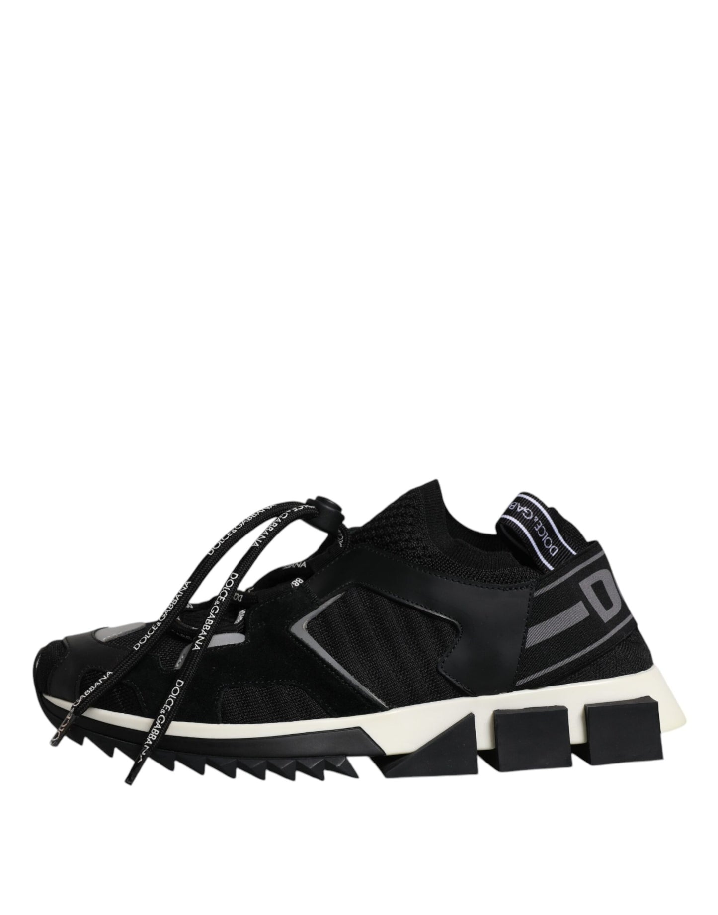 Чоловічі кросівки Dolce &amp; Gabbana Black White Logo Sorrento