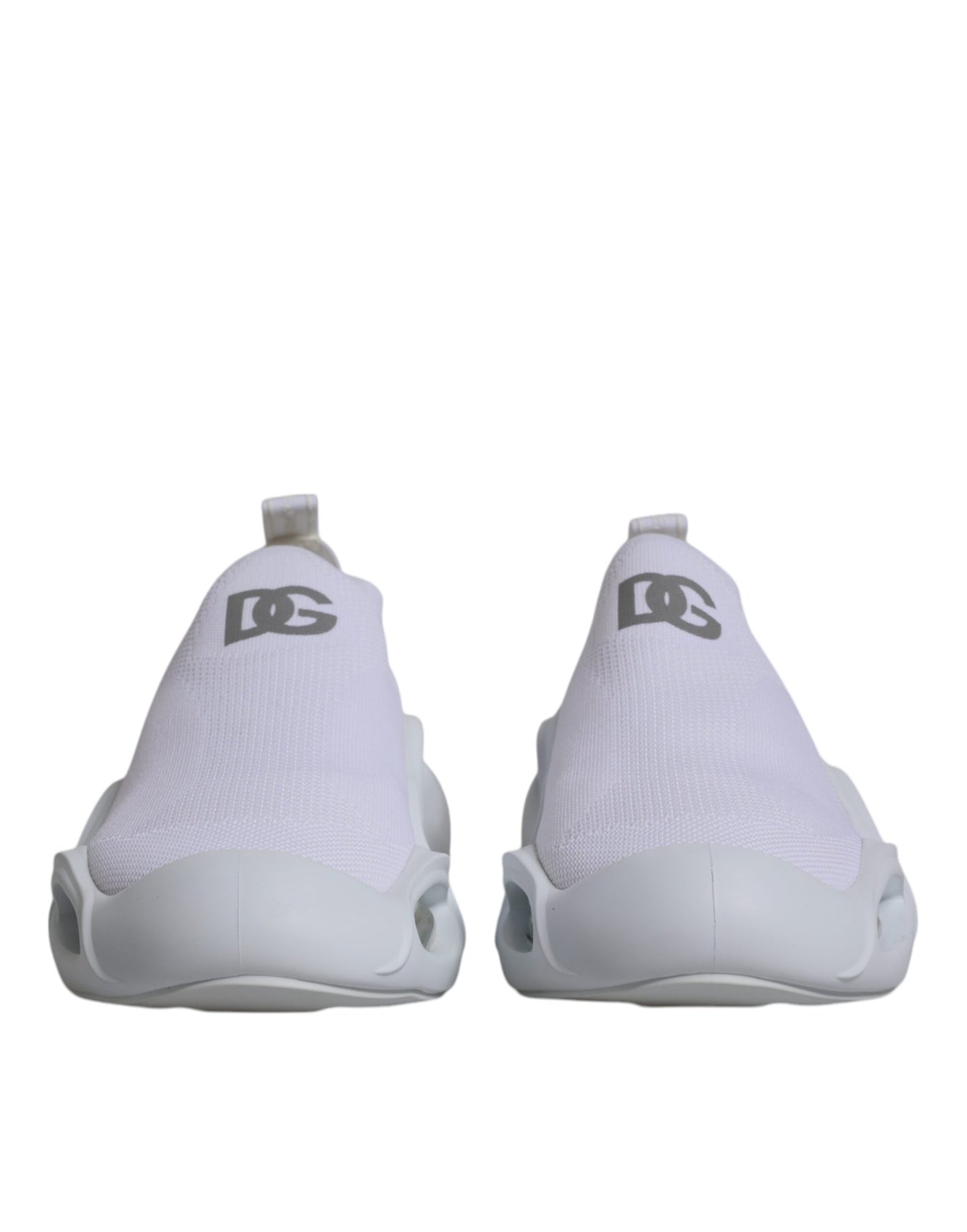 Чоловічі кросівки Dolce &amp; Gabbana White Slip On Wave Low Top