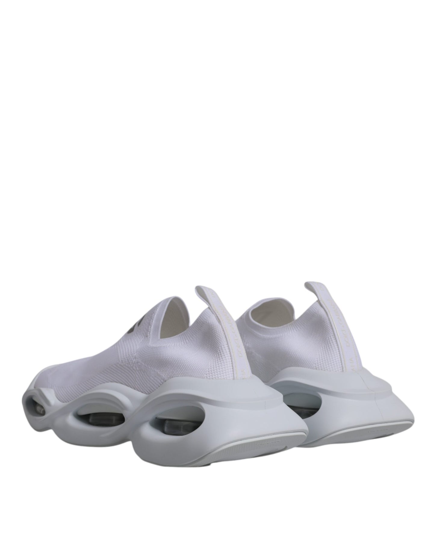 Чоловічі кросівки Dolce &amp; Gabbana White Slip On Wave Low Top