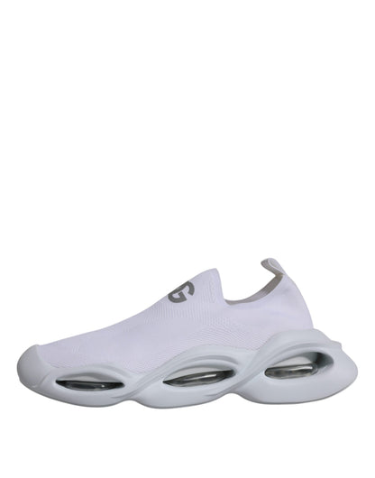 Чоловічі кросівки Dolce &amp; Gabbana White Slip On Wave Low Top