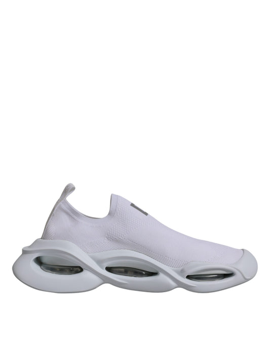 Чоловічі кросівки Dolce &amp; Gabbana White Slip On Wave Low Top