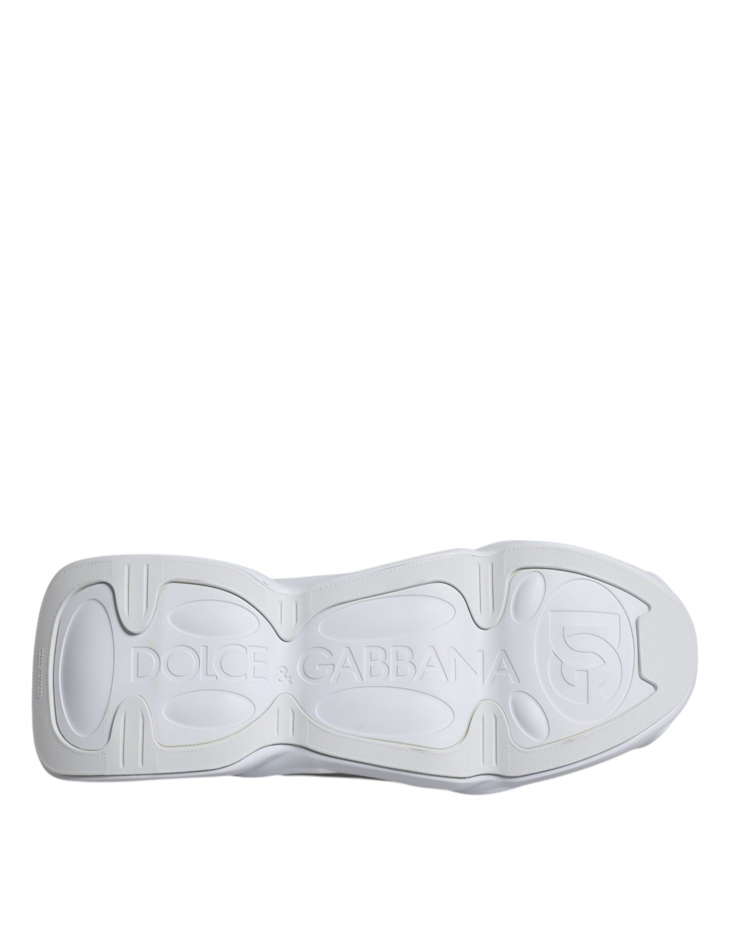 Чоловічі кросівки Dolce &amp; Gabbana White Slip On Wave Low Top
