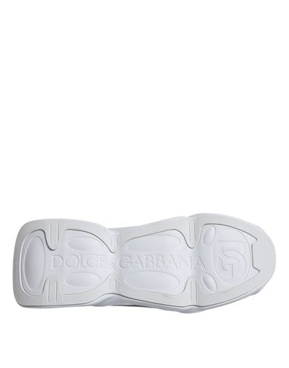 Чоловічі кросівки Dolce &amp; Gabbana White Slip On Wave Low Top