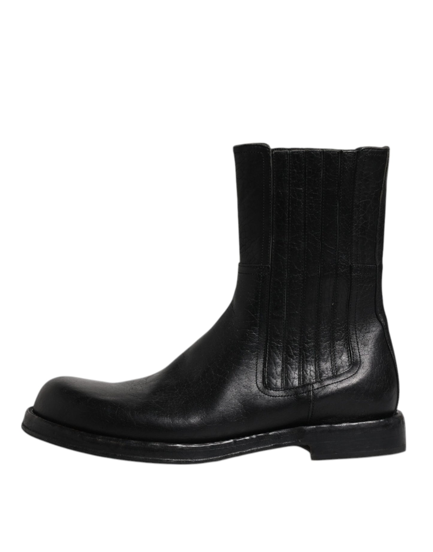 Dolce &amp; Gabbana Black Horse шкіряні черевики до середини гомілки