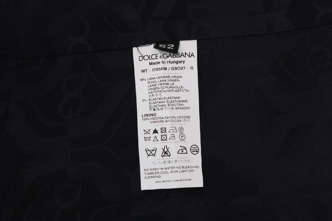 Витончена жилетка зі сумішшю вовни в смужку Dolce &amp; Gabbana